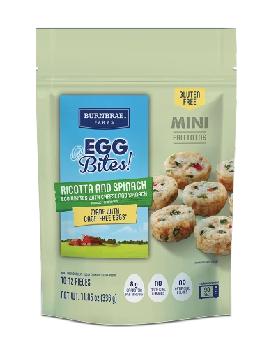 Egg Bites! Ricotta and Spinach